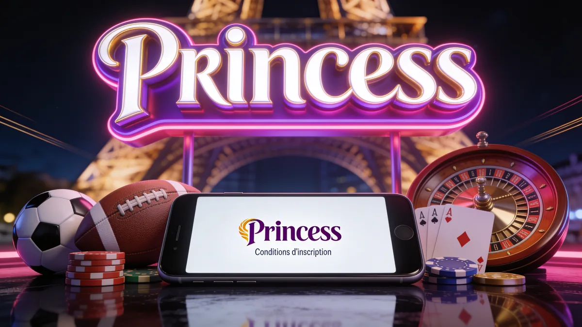 Conditions d'inscription sur Princess Casino — princess casino en France